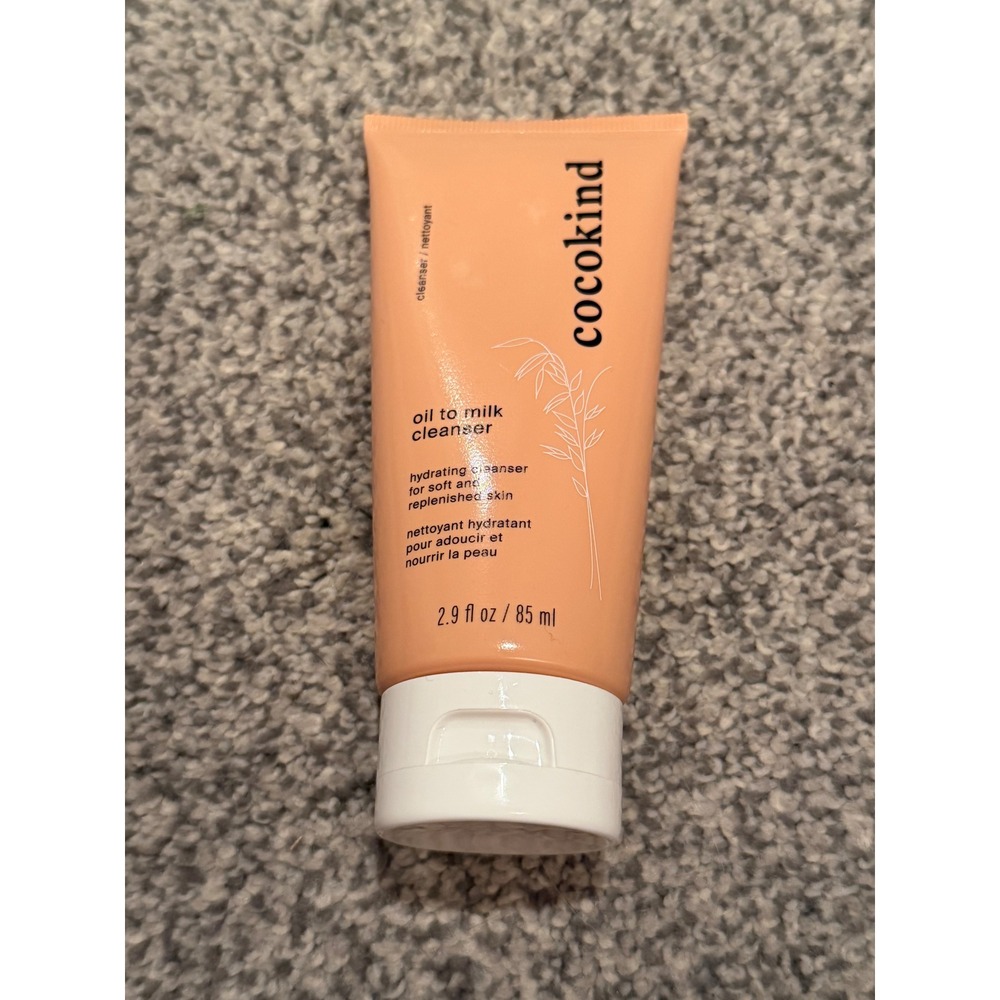 Cocokind Oil to Milk Cleanser Hydrating Prebiotic Oat Face Wash 2.9 fl oz 85 ml